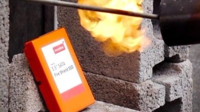 防火固態硬盤發布 可承受800攝氏度高溫